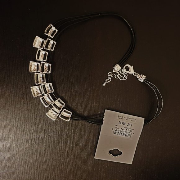 Cleo Silver Statement Necklace - Picture 4 of 7